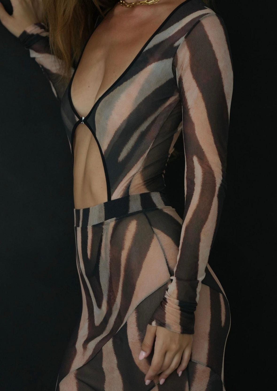 Zebrine Bodysuit